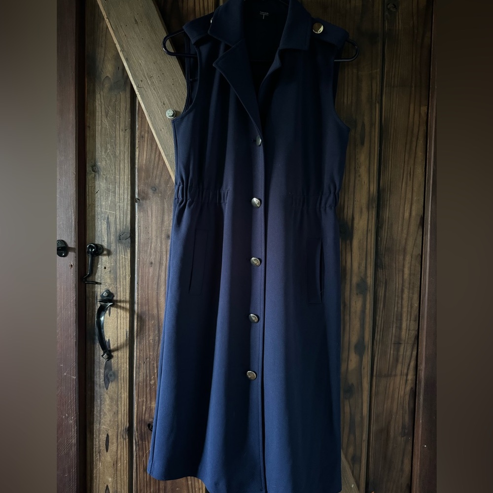 Tahari Navy Dress size XS